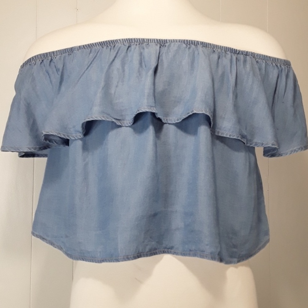 Denim top - Picture 2 of 2